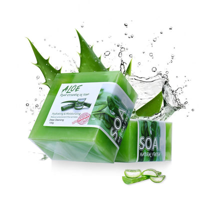 100g aloe vera handmade soap 6st