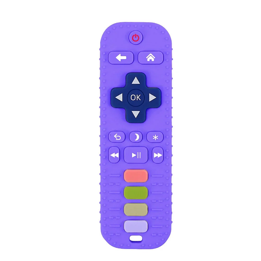 Silicone Remote-Shaped Baby Teether