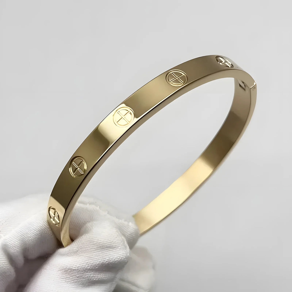 Titanium Steel Cuff Bracelet