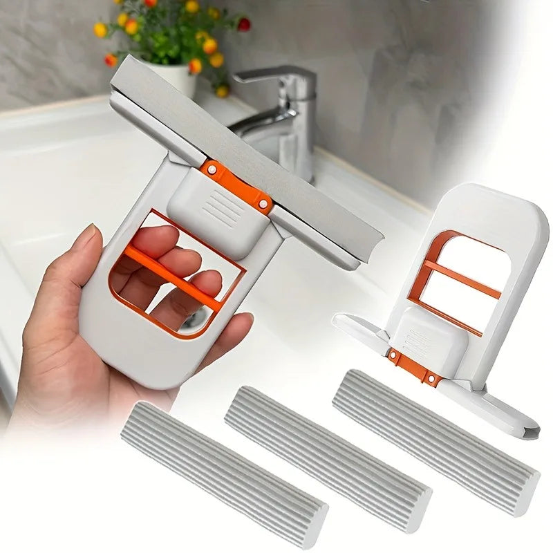 Powerful Squeeze Folding Mini Mop