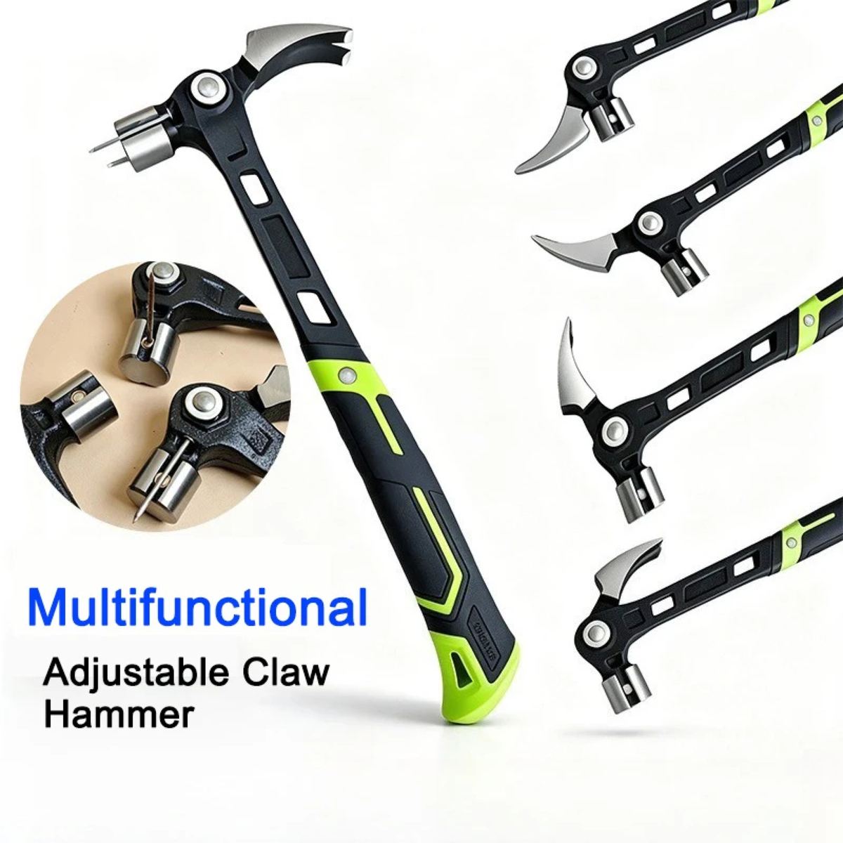 4-Position Magnetic Claw Hammer