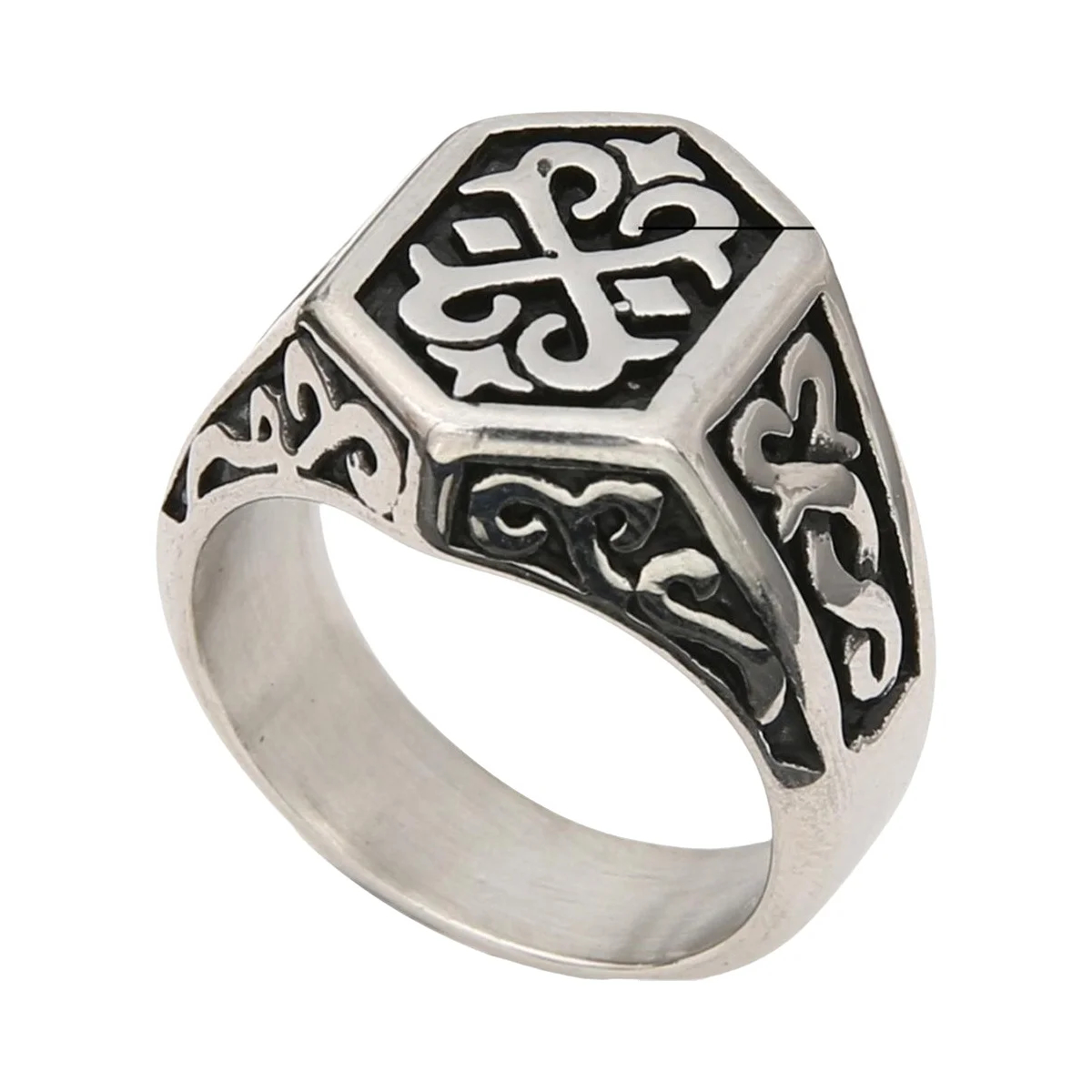 Gothic Pattern Ring