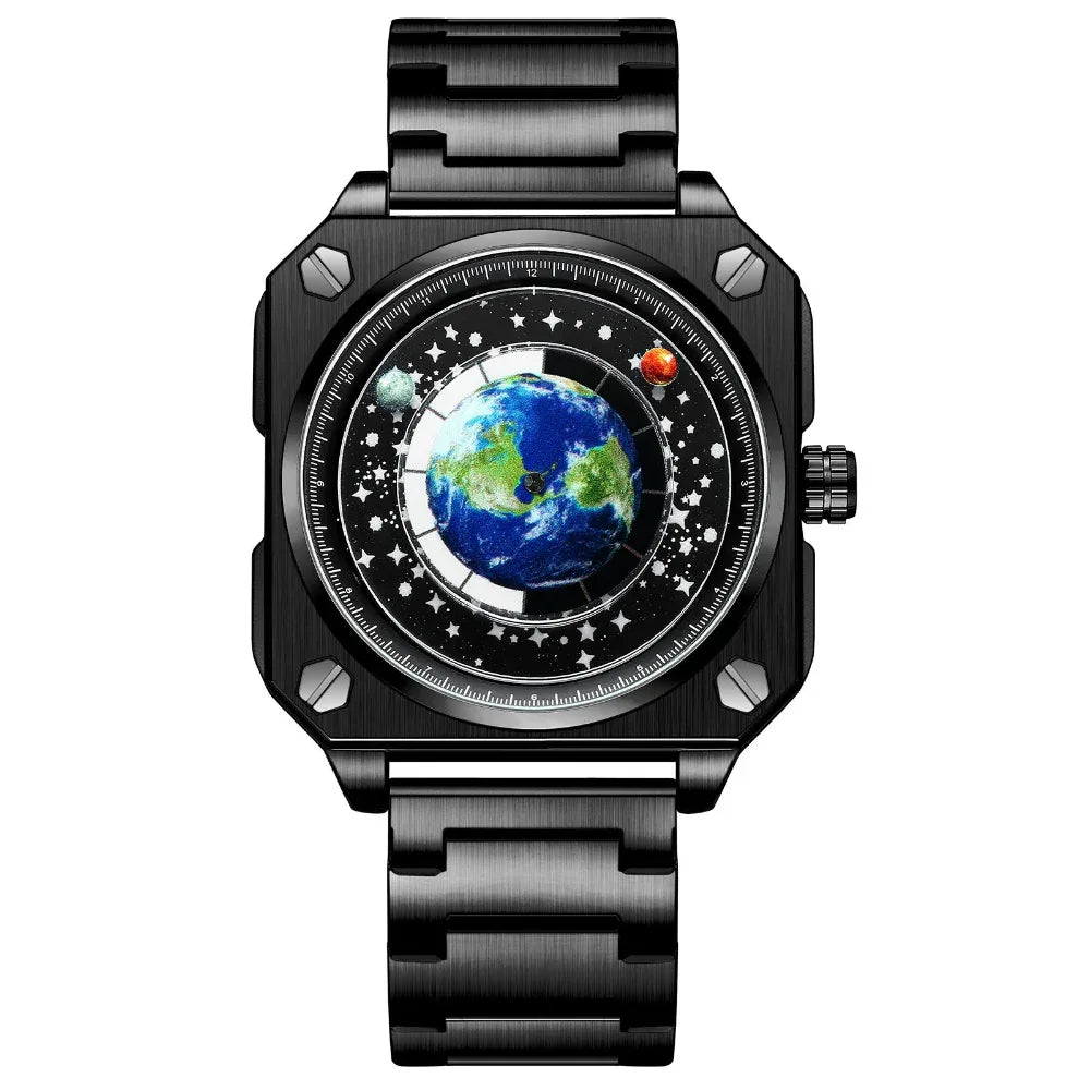 Men's Quartz Watch Creative Big Dial