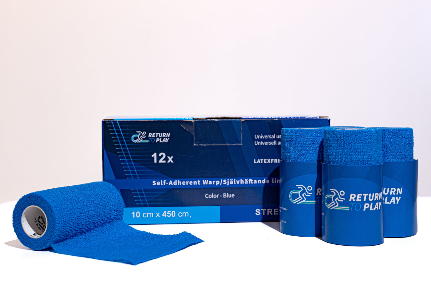 Självhäftande Linda 12-pack Blå