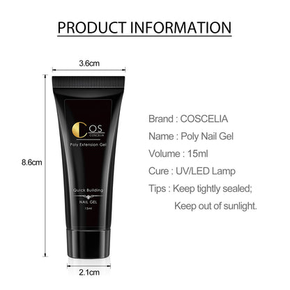 PolyGel Glitter UV LED
