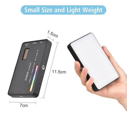 LED Video Light 2500-9000K for Vlog Live Streaming