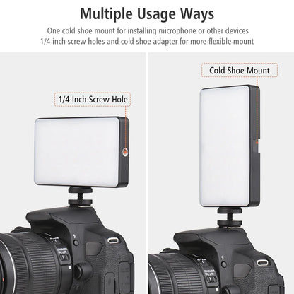 LED Video Light 2500-9000K for Vlog Live Streaming