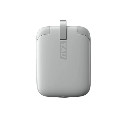 TAU powerbank, 1400mAh, C/Lightning/Micro USB, vit(ny)