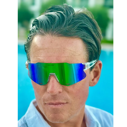 Tri Vision Green Purple