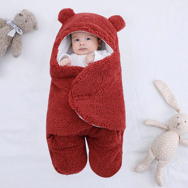 Baby Bear Blanket™ – Mjuk och Varm Babyfilt med Huva