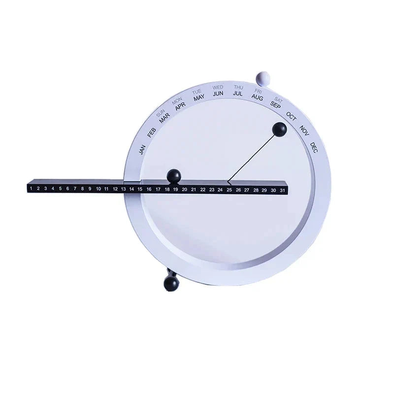 Magnetisk Modern Kalender för 2024