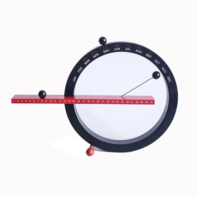 Magnetisk Modern Kalender för 2024