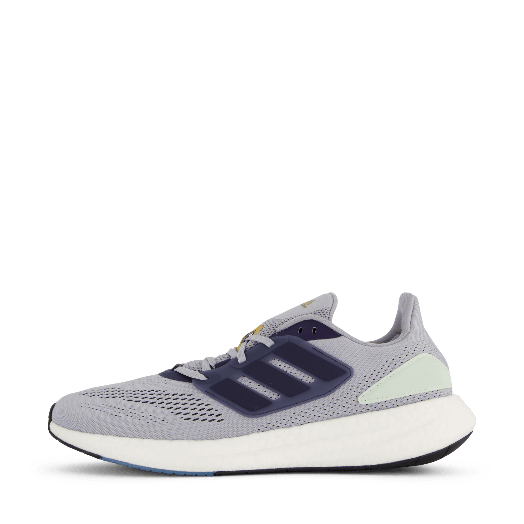 Pureboost 22 Shoes Halo Silver / Shadow Navy / Linen Green