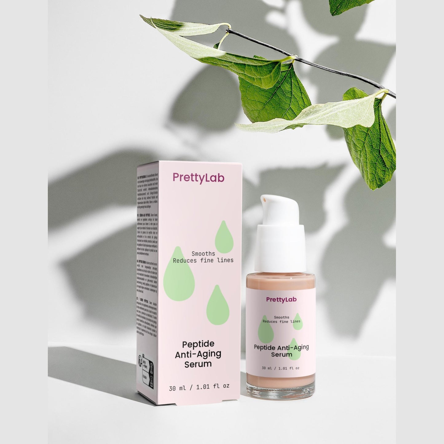 Anti-Ageing Performance Duo SET med Peptide Serum och Anti-Age Dagkräm