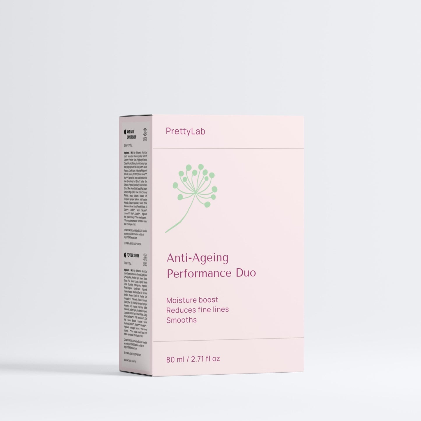 Anti-Ageing Performance Duo SET med Peptide Serum och Anti-Age Dagkräm